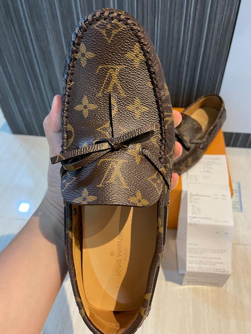 Louis Vuitton Lv man shoes new monogram loafers