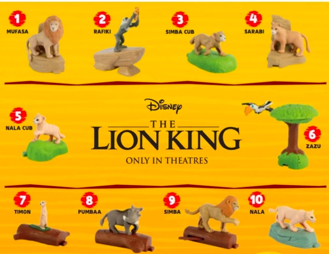 McDonald s Happy Meal Toy Disney The Lion King Hobbies Toys
