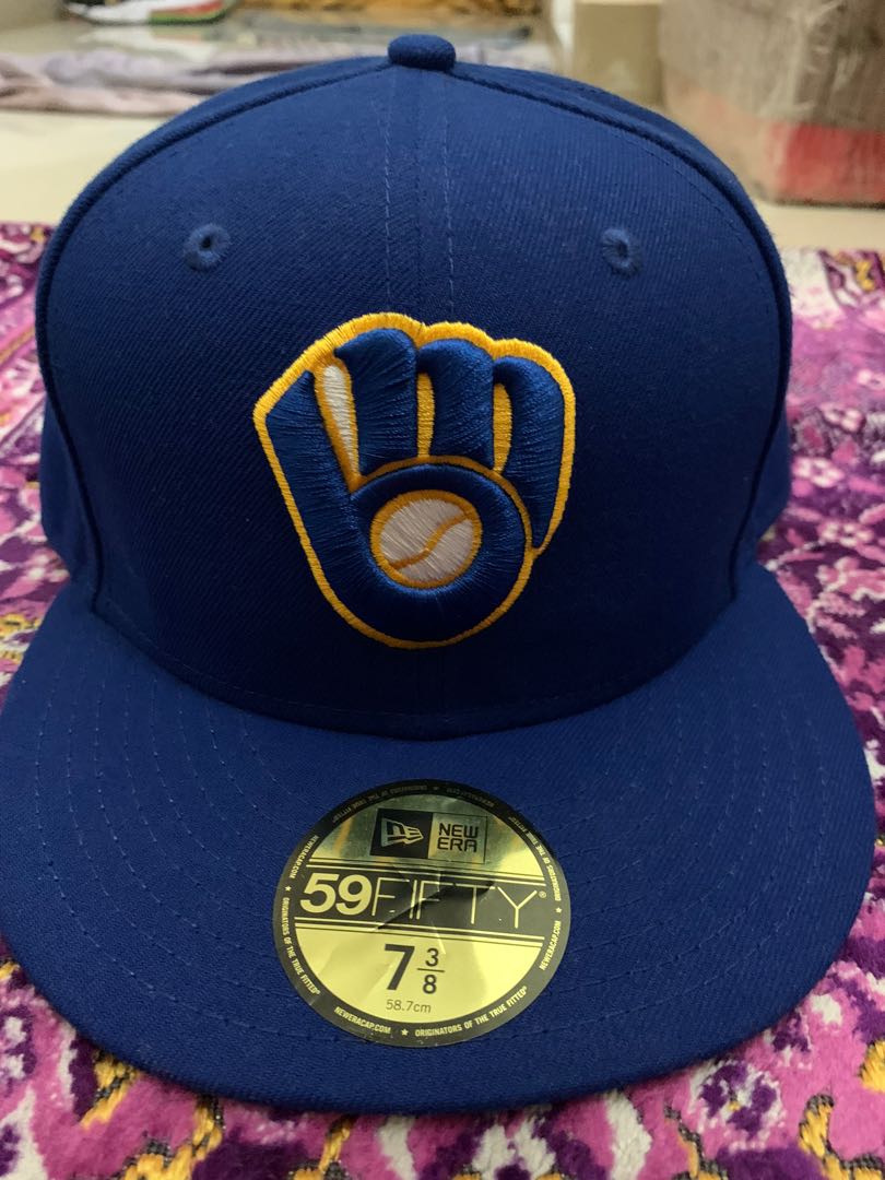 mlb brewers hat