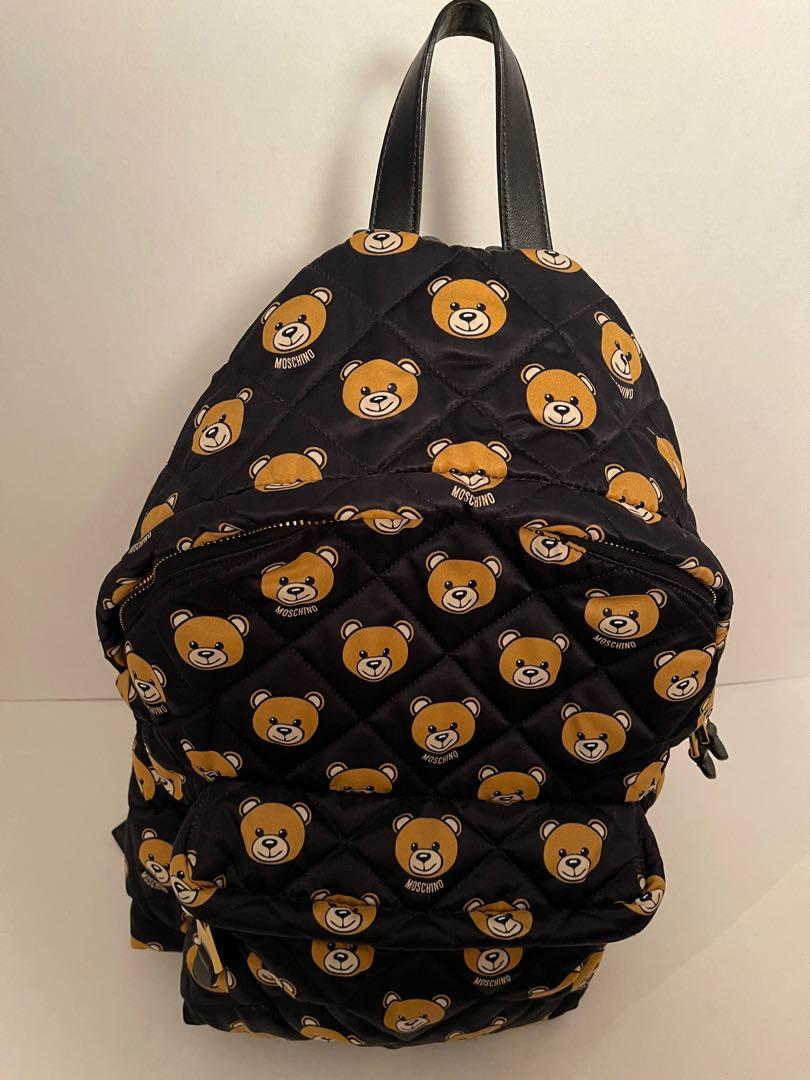 Bear backpack moschino store