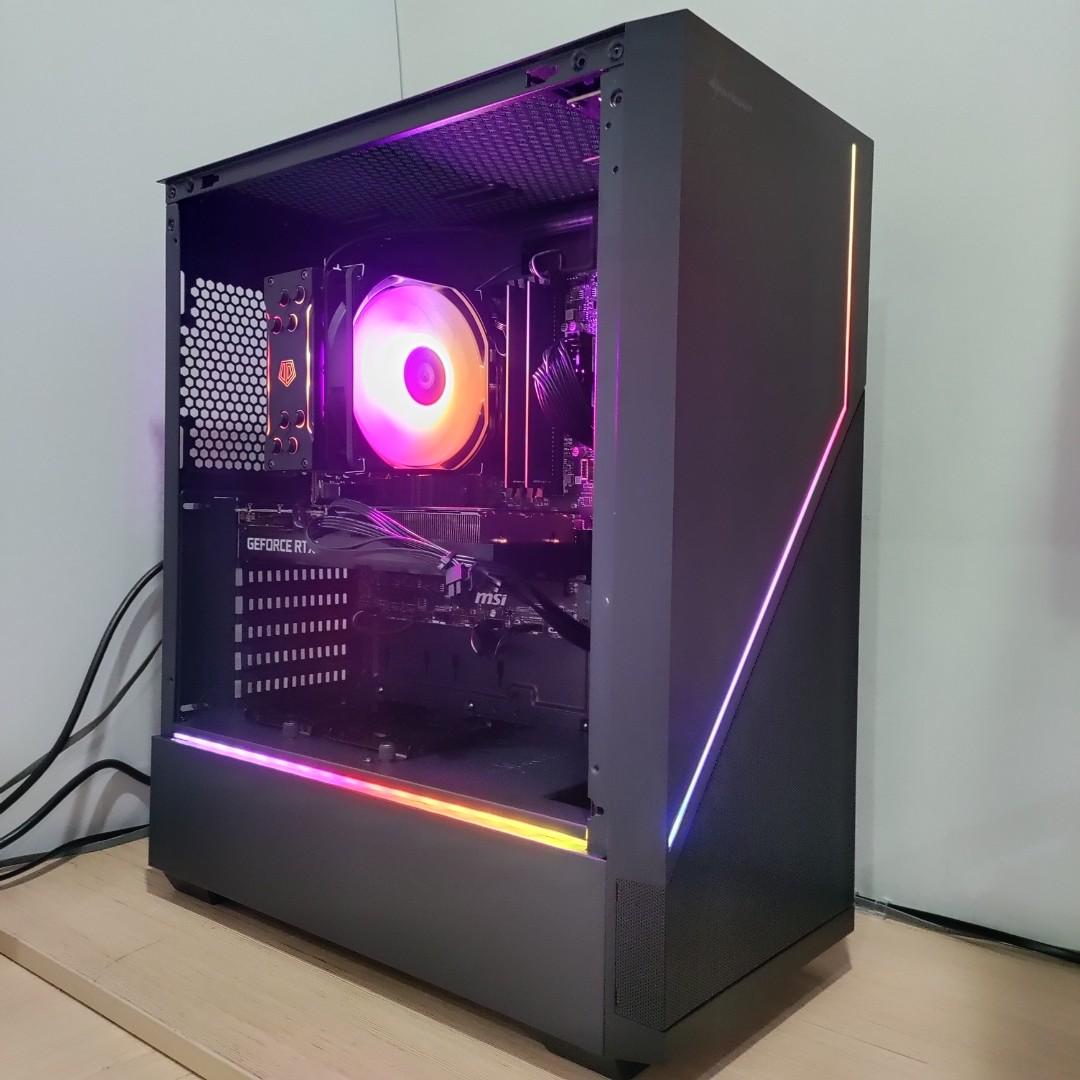 MSI Custom Gaming PC RYZEN 5 5600X + RTX 3060 TI GAMING X