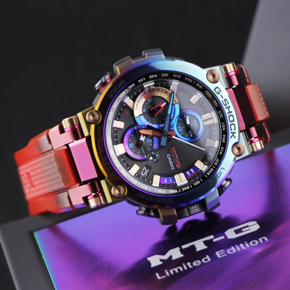 MTG-b1000VL-4a 火山雷停產限量特別版G-SHOCK Hong Kong 香港 
