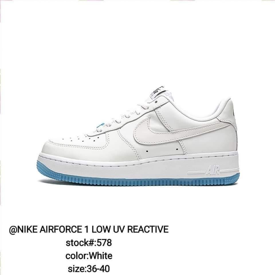 nike airforce uv reactive