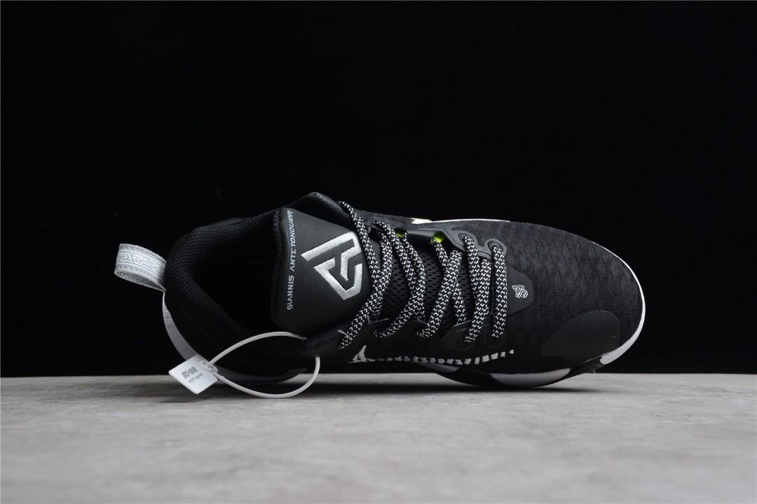 Giannis antetokounmpo shoes black online