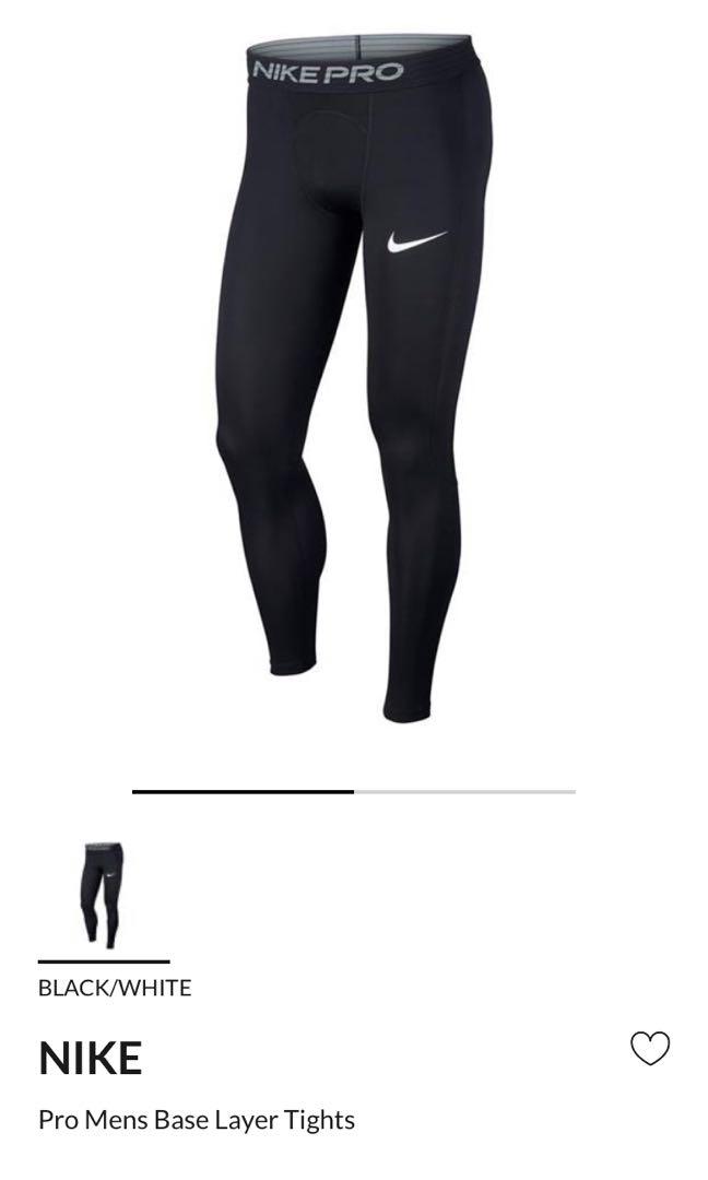 Nike Pro Mens Base Layer Tights Seluar Tight Tight pants