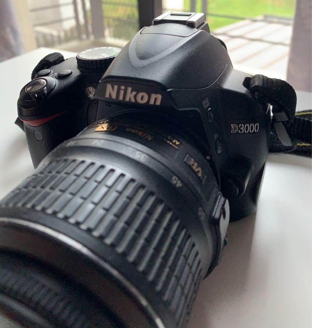 NIKON D3000 + SIGMA DG LENS (Category: Cameras) located in Manila. Submitted by sugarpop.mnl (Listing ID 1119524444, Image 3). Description: NIKON D3000 No scratches Slightly used Inclusion: • 1 x SIGMA DG LENS 70-300mm 1:4-5.6 (worth it!!!) • 1 x Nikon D3000 with 18-55mm lens (black) • 1 x Nikon battery pack • 1 x camera bag • 1 x shoulder strap • 1 x lens cap • 1 x lens cleaner RFS: owner has a new camera.