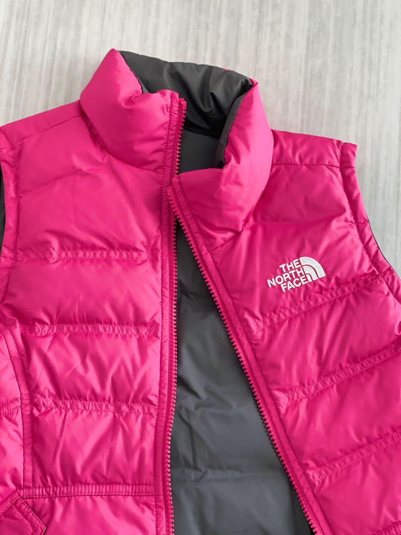 Girls north face vest outlet