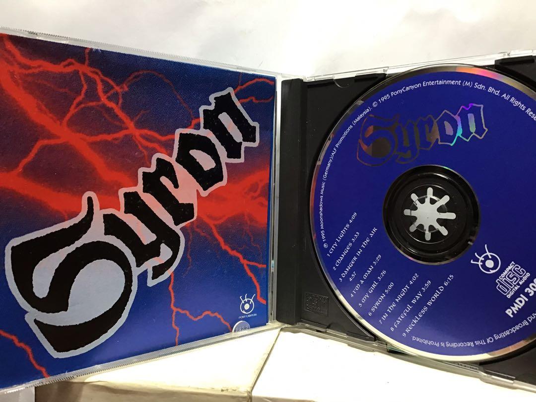 Original 1995 Press Syron Oop Cd Anubis 90sb Hard Rock Music Media Cd S Dvd S Other Media On Carousell