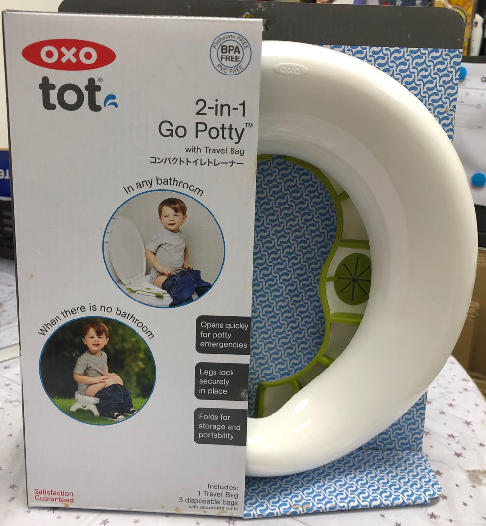 OXO tot 2 in 1 Go Potty, Babies & Kids, Bathing & Changing, Toilet