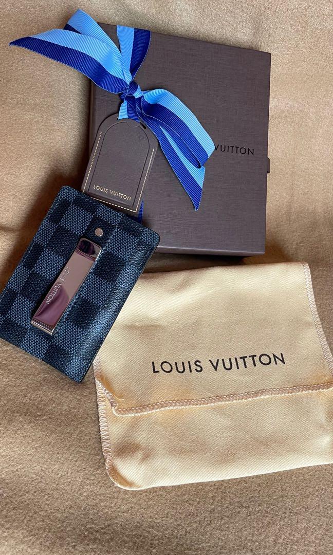 Louis Vuitton Pince Card Holder With Bill Clip (N60246)