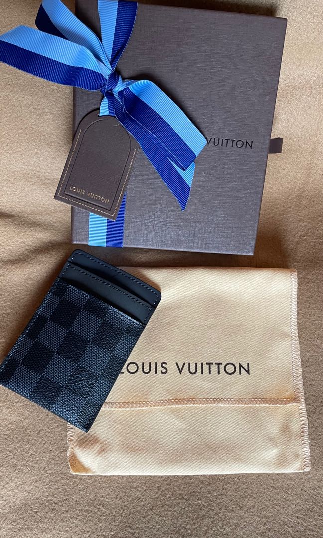 Louis Vuitton Pince card holder with bill clip (N60246)