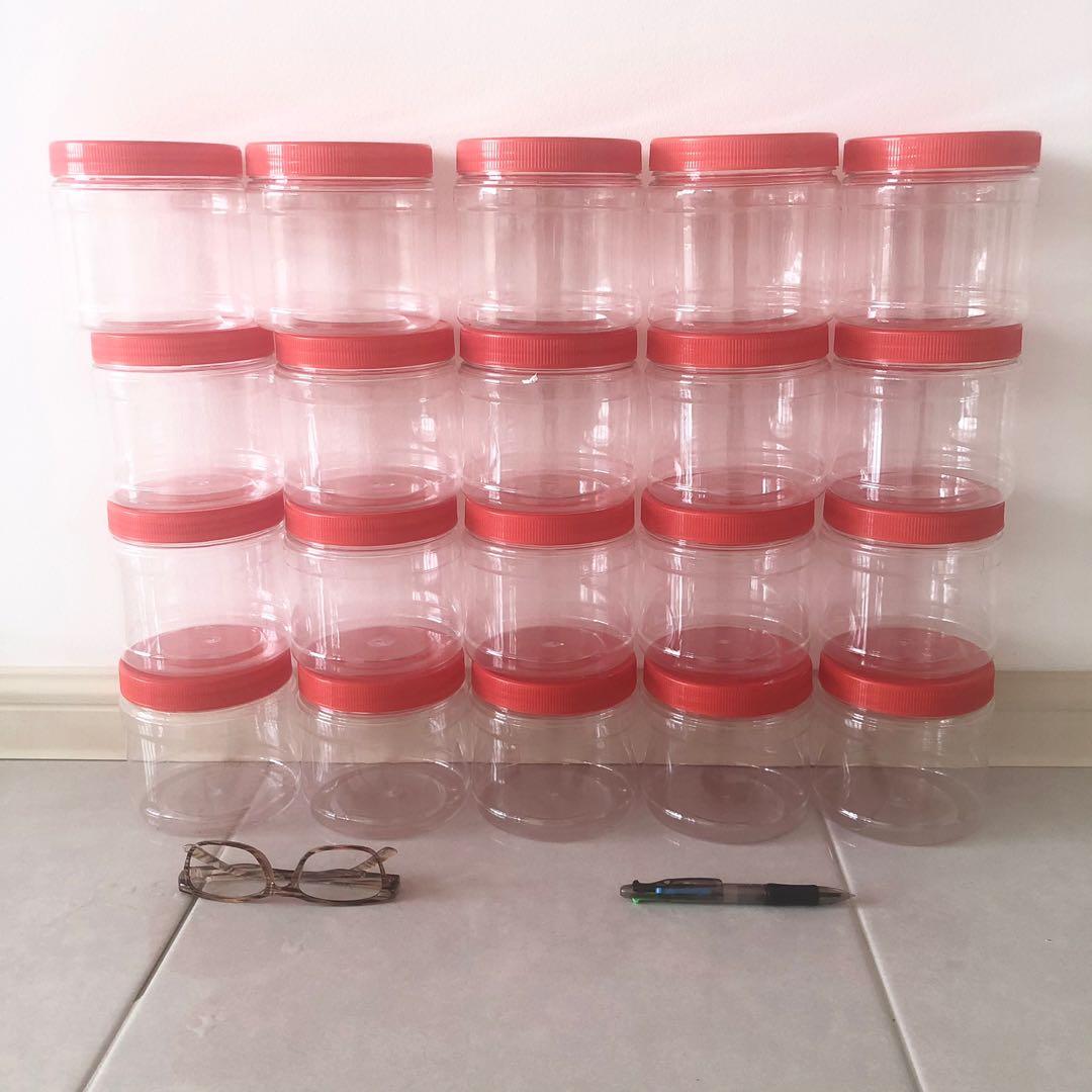 Plastic container 20 units, Furniture & Home Living, Kitchenware