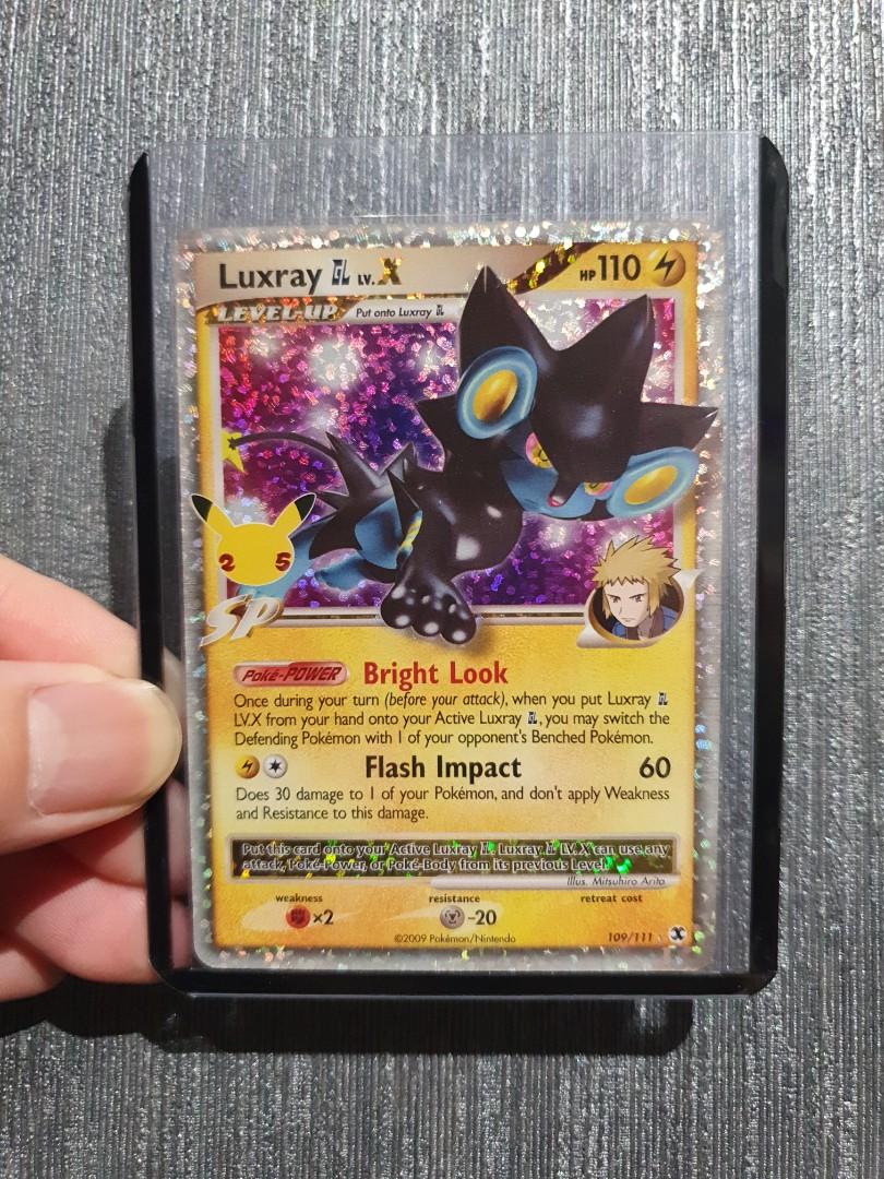Pokemon TCG - s8a-P - 017/025 - Luxray Pokémon GL LV.X