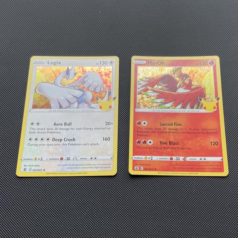  Ho-Oh - 001/025 - Holo Rare : Toys & Games