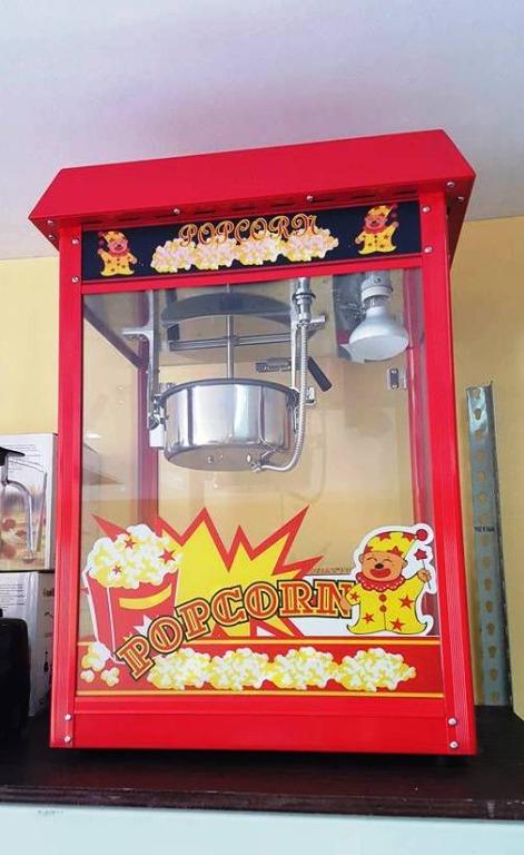 POPCORN MAKER MACHINE (BRAND NEW) (Category: Other Kitchen Appliances) located in Manila. Submitted by cosmicmachineries (Listing ID 1119475699, Image 3). Description: POPCORN MAKER MACHINE (BRAND NEW) Commercial-use 220 V, 1.45 Watts Easy clean With warmer display cabinet Dimensions: 482 x 355 x 635 mm Price: 14,000* CASH DISCOUNTED PRICE: PHP 11,000 Warranty: 6 months warranty on parts and services For assistance and other inquiries, send us me