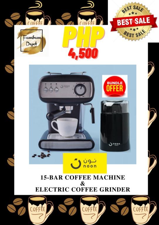 Preorder Noon East 15Bar Coffee Machine + Noon East Grinder, TV