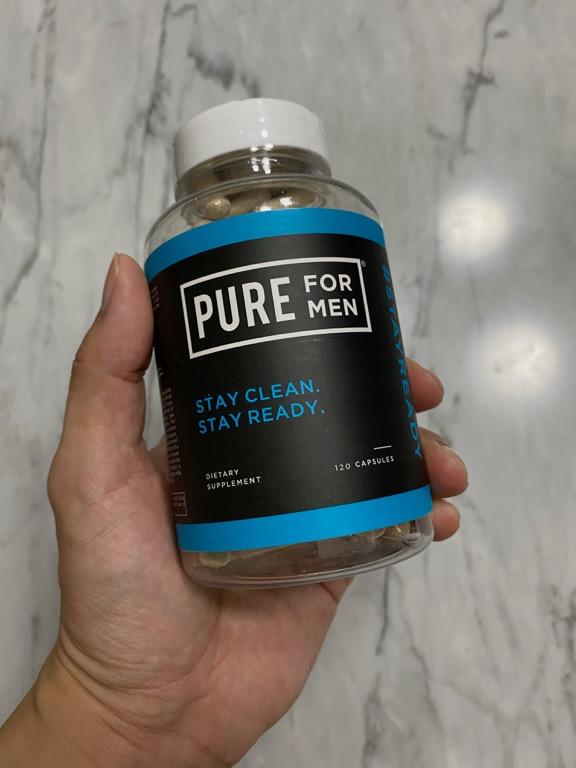 Pure for Men - Premium Fibre and Cleanliness Supplement, Health ...