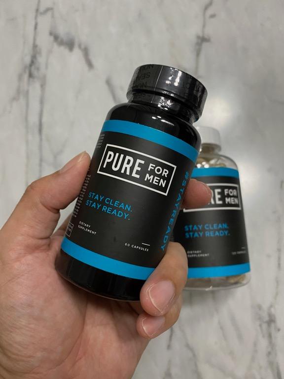 Pure for Men - Premium Fibre and Cleanliness Supplement, Health ...