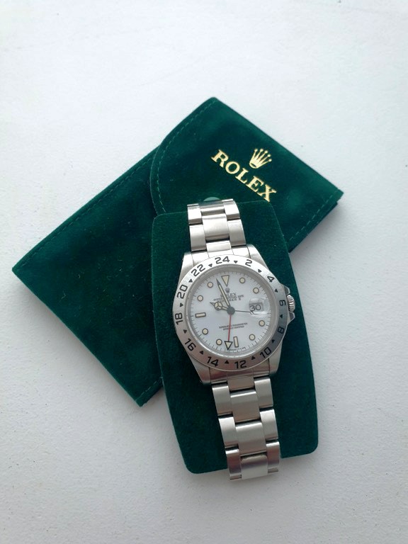 Rolex velvet hotsell watch pouch