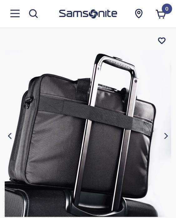 Samsonite Classic Business Laptop Bag, Men's Fashion, Bags, Briefcases