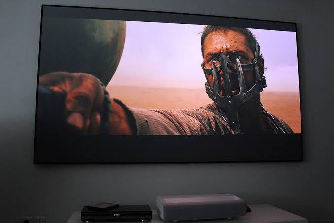 SAMSUNG PREMIERE 4K LASER PROJECTOR LSP7T (Category: Projectors) located in Quezon City. Submitted by annys.online (Listing ID 1119548107, Image 1). Description: SAMSUNG 4K Laser Projector LSP7T Projector Resolution: 4K Brand: Samsung Product Status: In Stock Native Resolution: 3840x2160 Aspect Ratio: 16:9 [HD] Lumens: 2200 Chipset: DLP Contrast Ratio: 1,000:1 Light Source: Laser Resolution Type: Native Throw Type: Ultra Short Throw Lens Shift: N