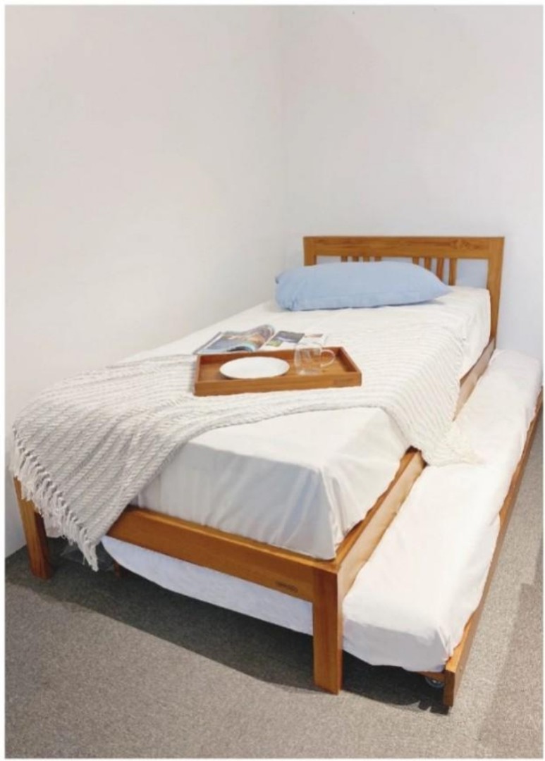 Scanteak bed cheap