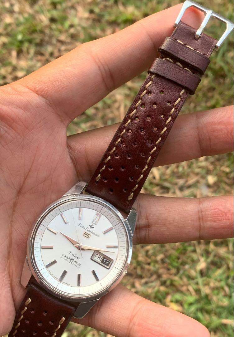Seiko sportsmatic deluxe 23 jewels top