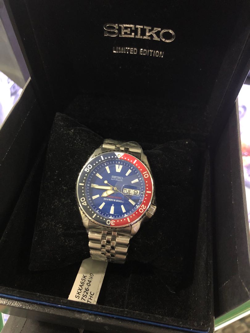 Seiko Thailand Limited Edition 2999 Piece Only automatic divers 200m  skxa65k1, Men's Fashion, Watches & Accessories, Watches on Carousell