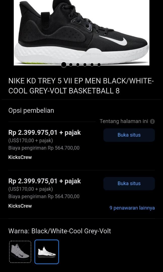 Sepatu basket Nike KD trey 5 vii 