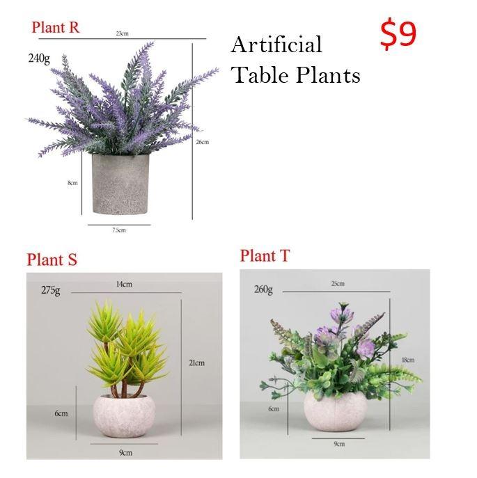 Small Potted Artificial Table Plants, Mini Fake Rosemary Plant Faux