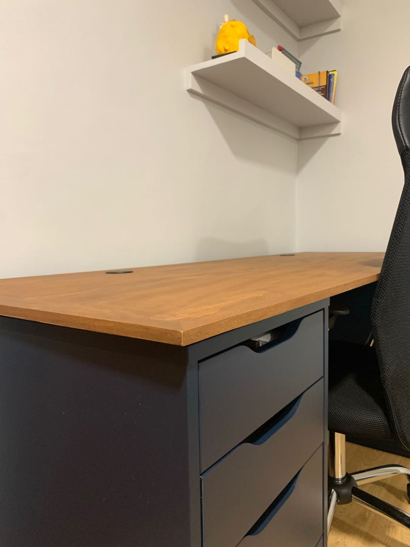 Solid Wood Desk Top (Table Top Only!), Furniture & Home Living