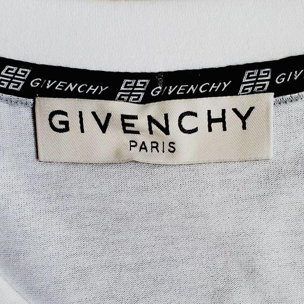 11 11 SALE Givenchy Paris Distressed Slim Fit Tee White Luxury