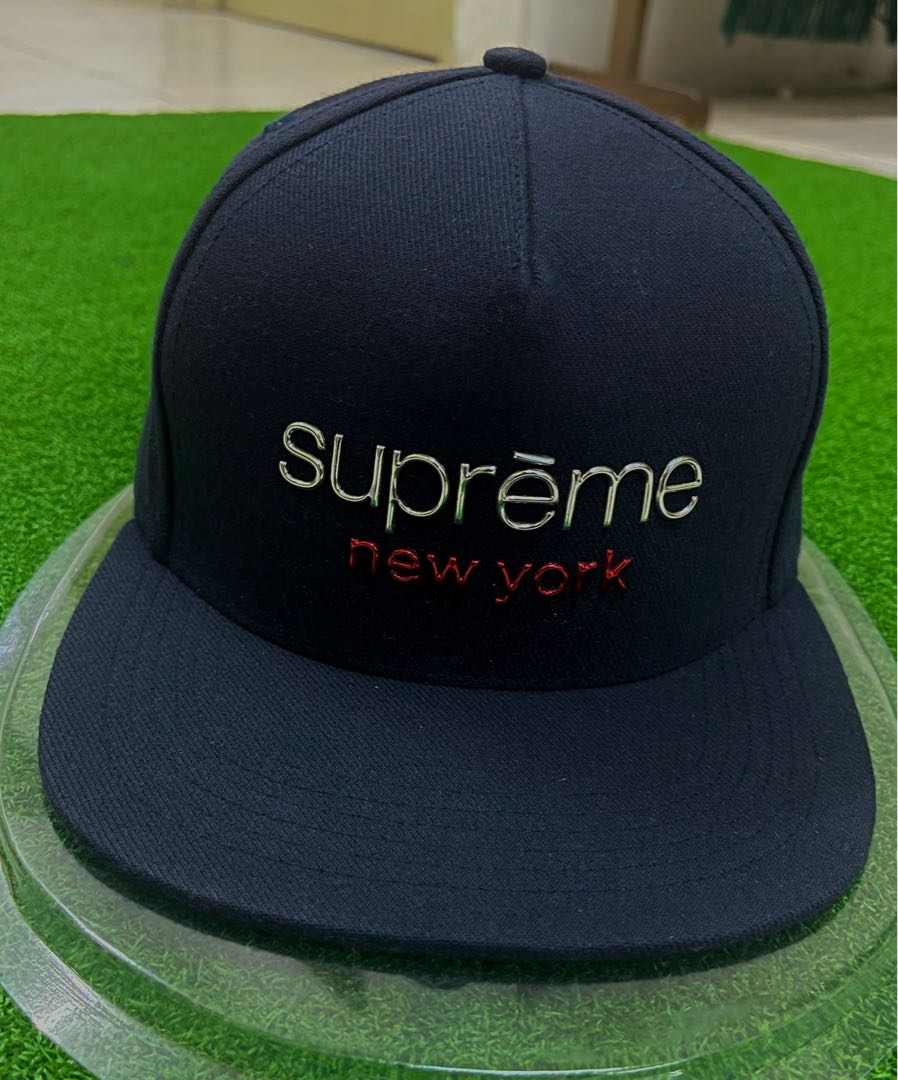 Supreme chrome classic logo sale