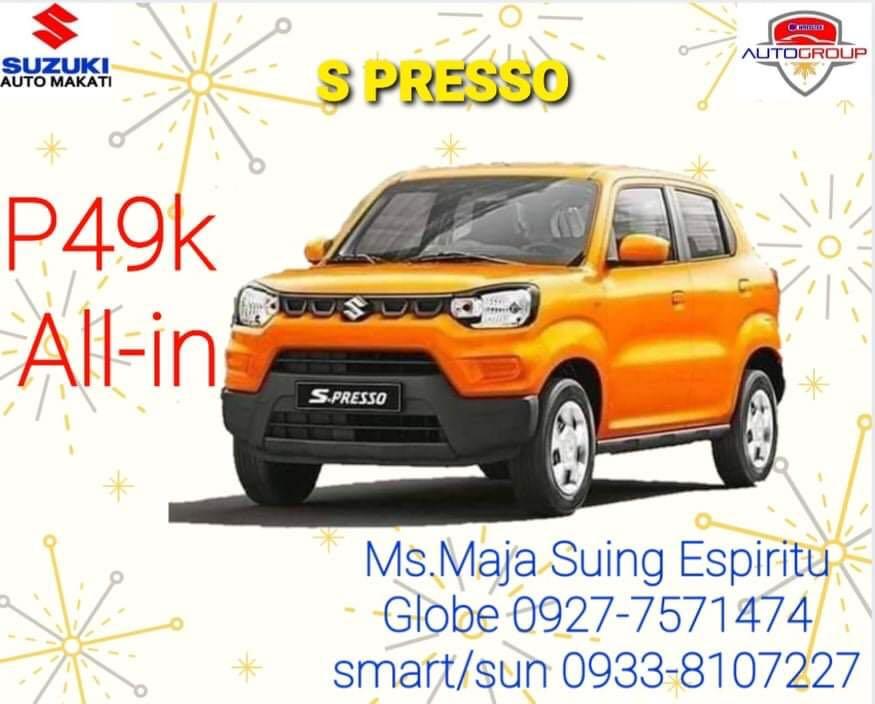 Suzuki S PRESSO S PRESSO Manual, Cars for Sale, New Cars on Carousell