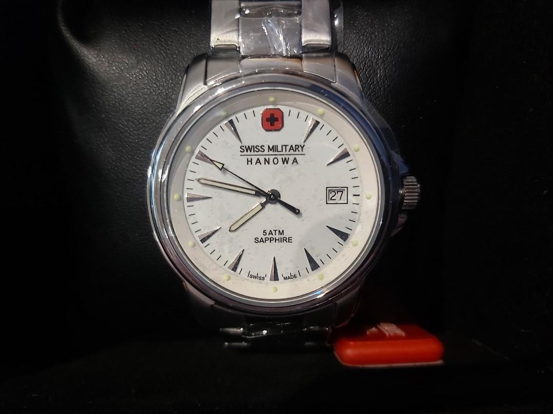 Swiss military hanowa discount 5 atm sapphire