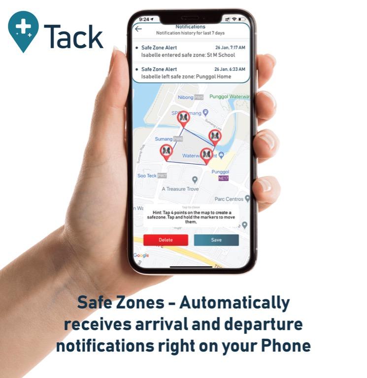 Tack GPS Location Tracker with Wondercase (Made in Singapore) - Pet ...