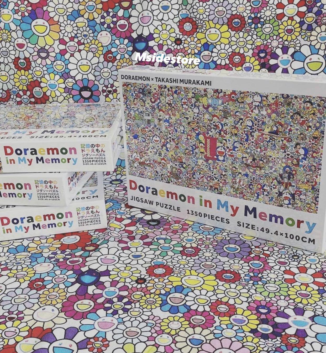 Instock Takashi Murakami Doraemon Flower Puzzle Doraemon in my