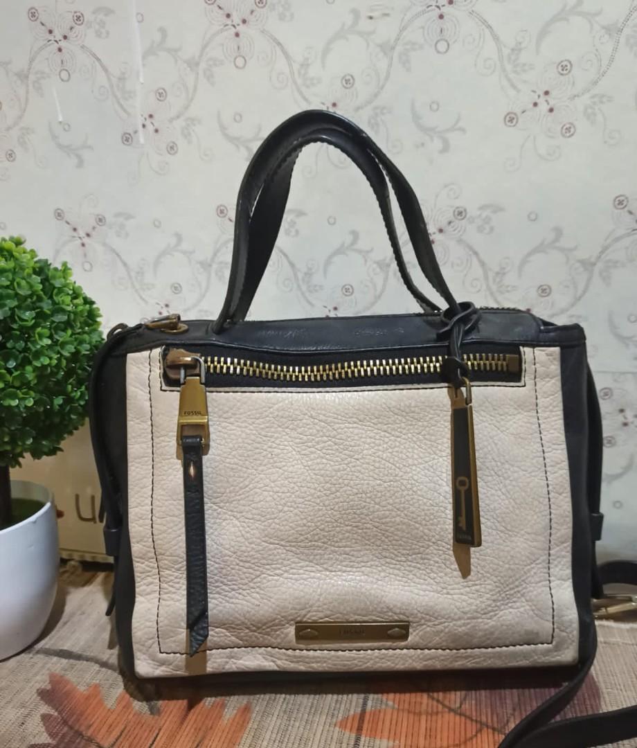 Fossil bella satchel discount
