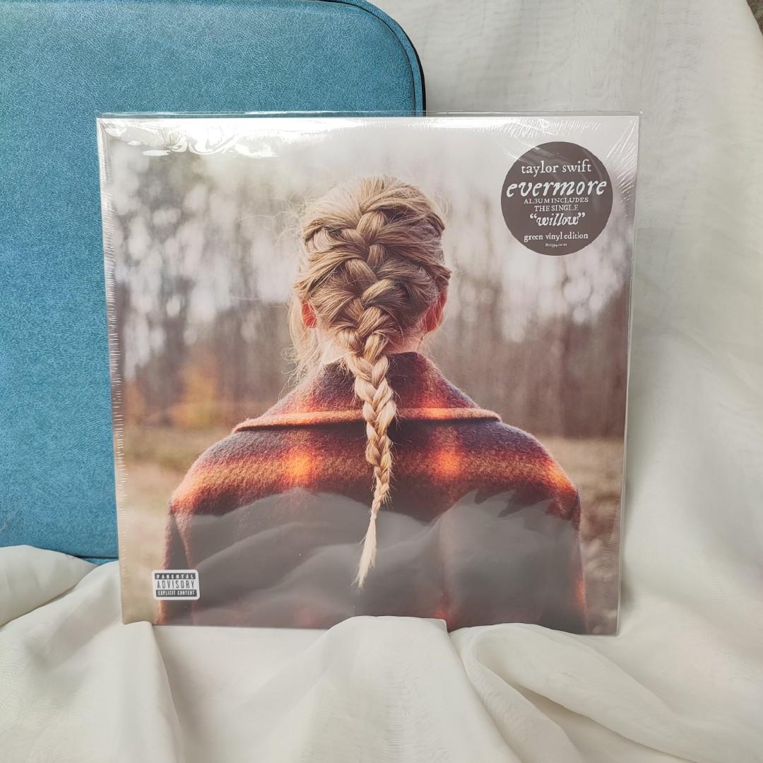 TAYLOR SWIFT EVERMORE GREEN VINYL (Category: Vinyls) located in Dasmarinas. Submitted by farout.vintage (Listing ID 1119465408, Image 1). Description: on-hand and ready to ship.