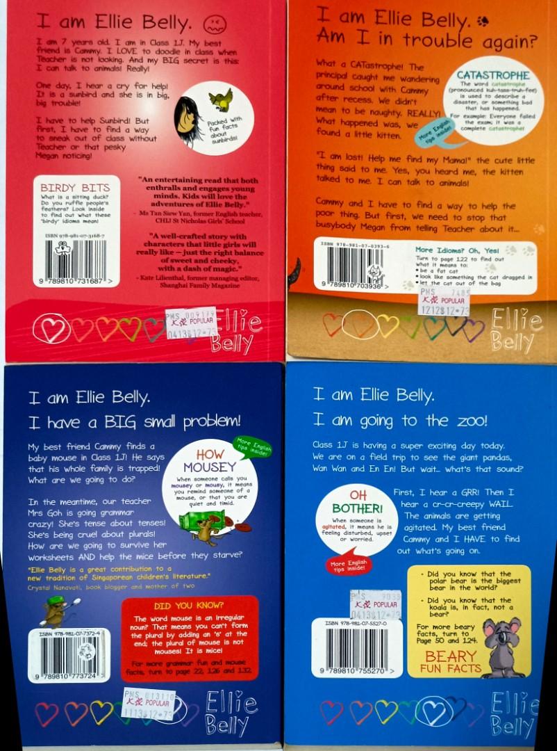 The Ellie Belly Series by Eliza Teoh Four Books collection, Hobbies ...