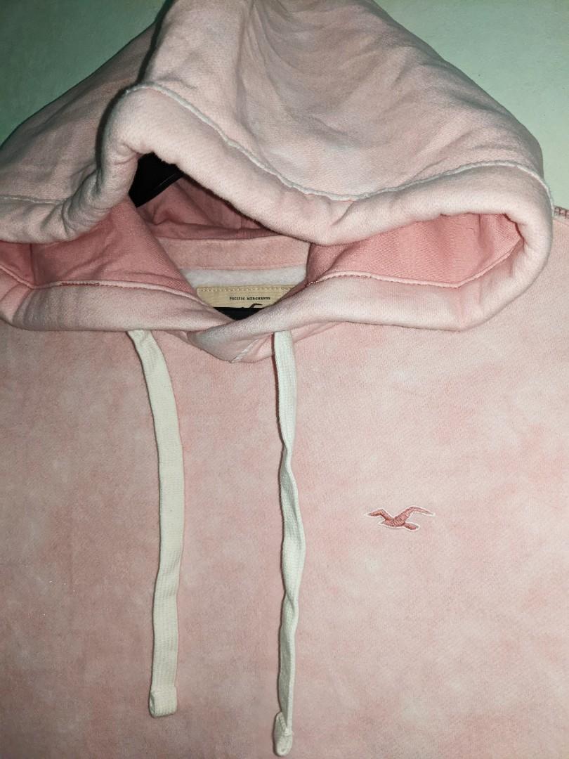 Baby pink hotsell hollister hoodie