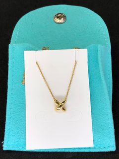 Tiffany & co 18k gold necklace store