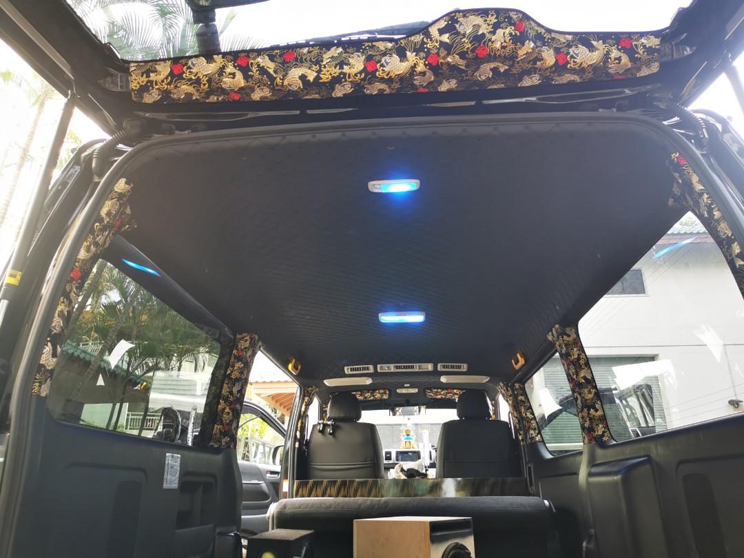 Toyota Hiace Super Gl Interior Wrap Service Car Accessories Accessories On Carousell