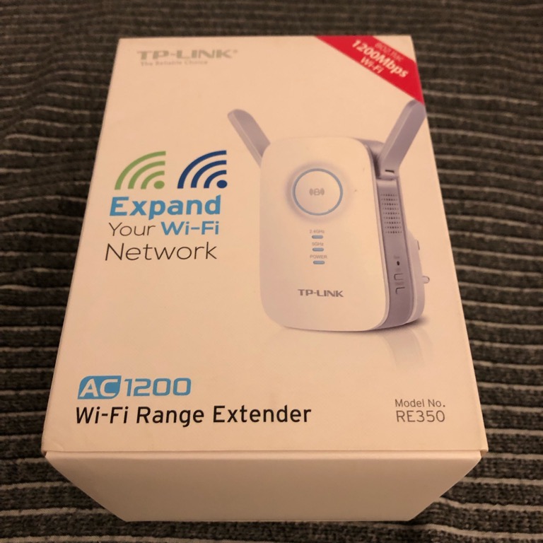 TP-Link RE350 AC1200 Range Extender, Computers & Tech, Parts ...