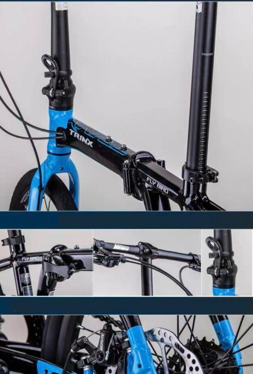 Trinx Flybird 1.0 Foldable Folding bicycle, similar to Java Sava Dahon ...