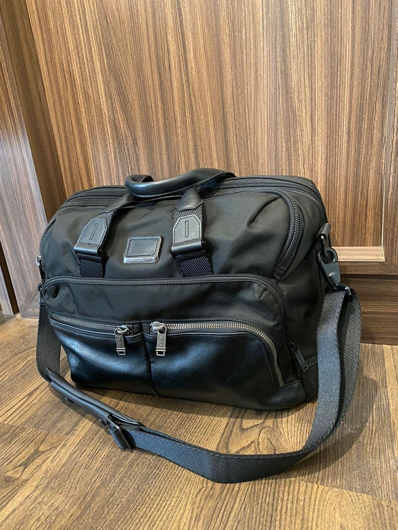 Tumi Alpha bravo Patterson Brief albany original asli Fesyen Pria