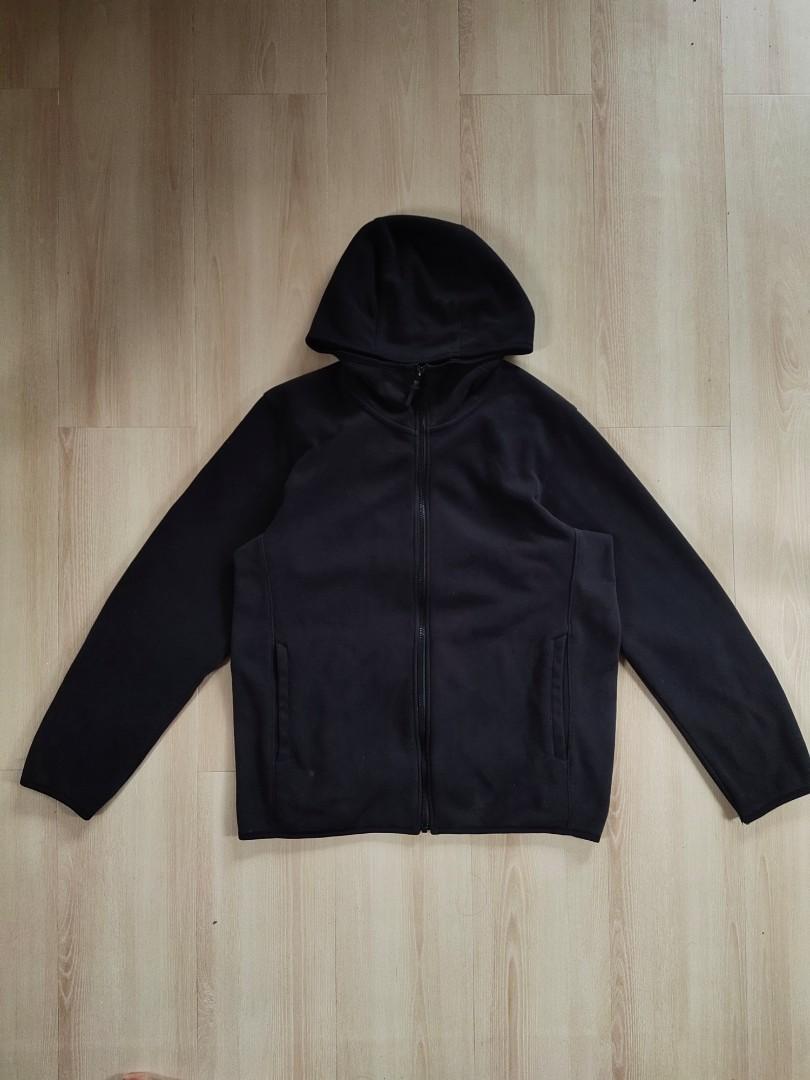 Uniqlo black cheap fleece