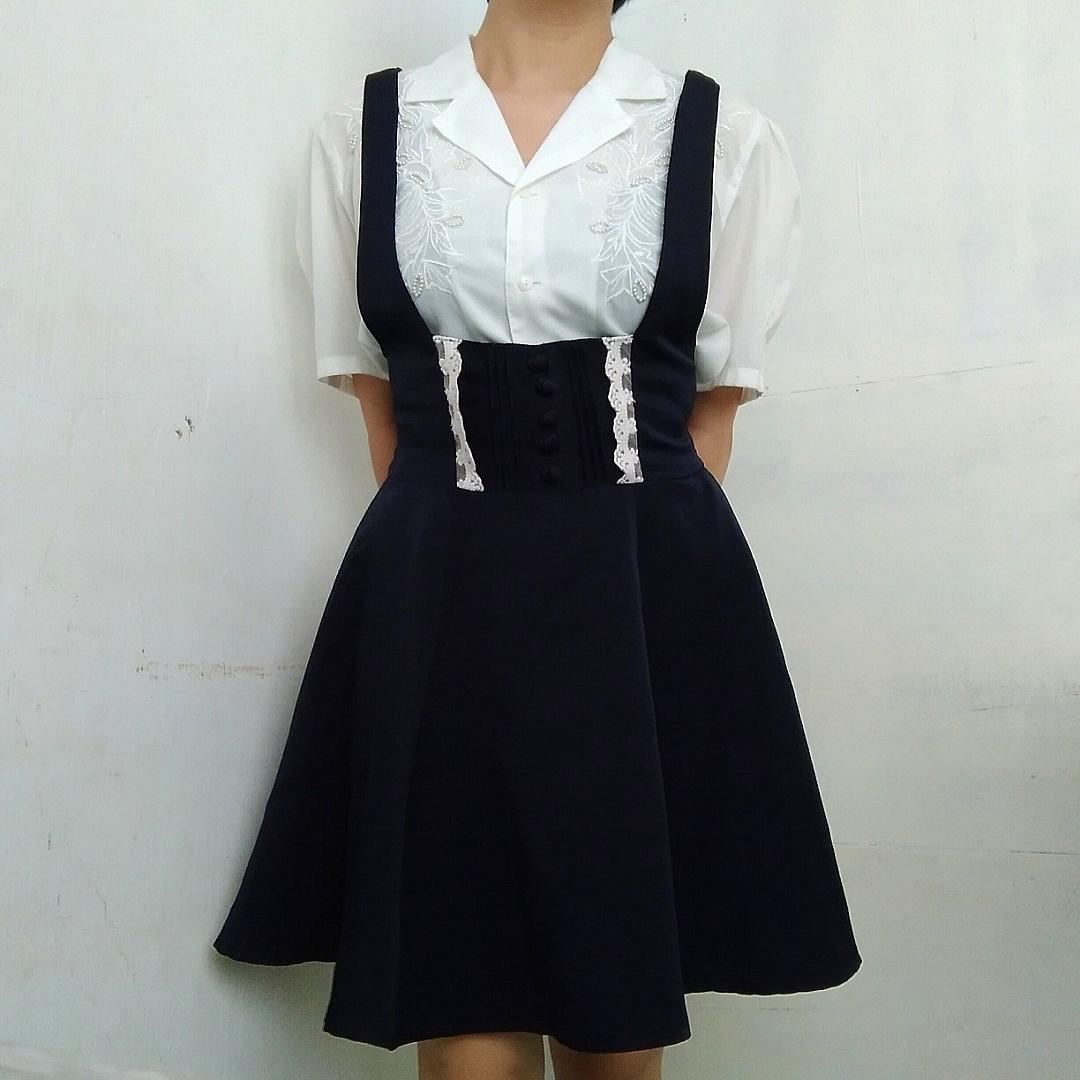 retro jumper skirt