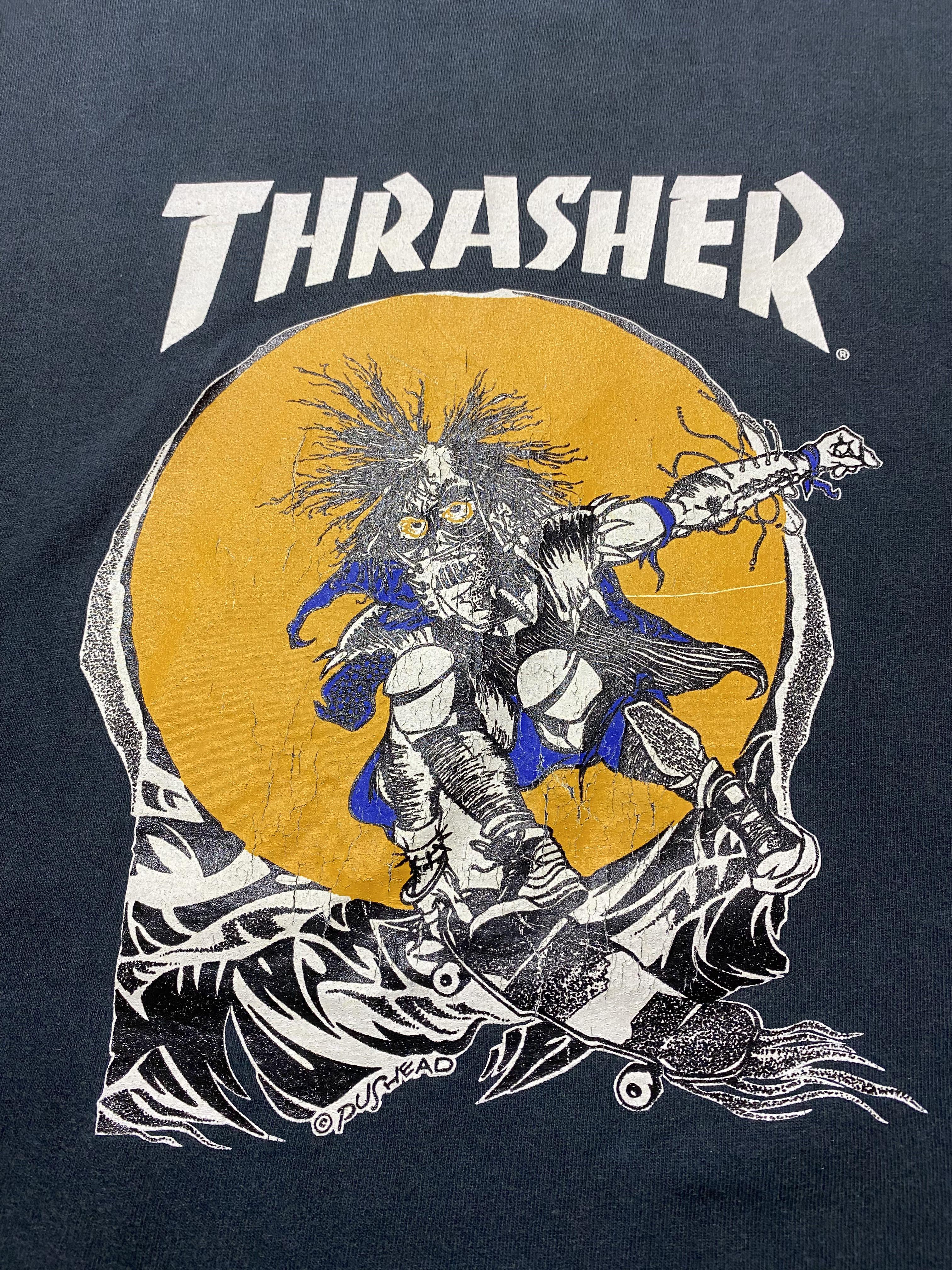Vintage Thrasher Pushead