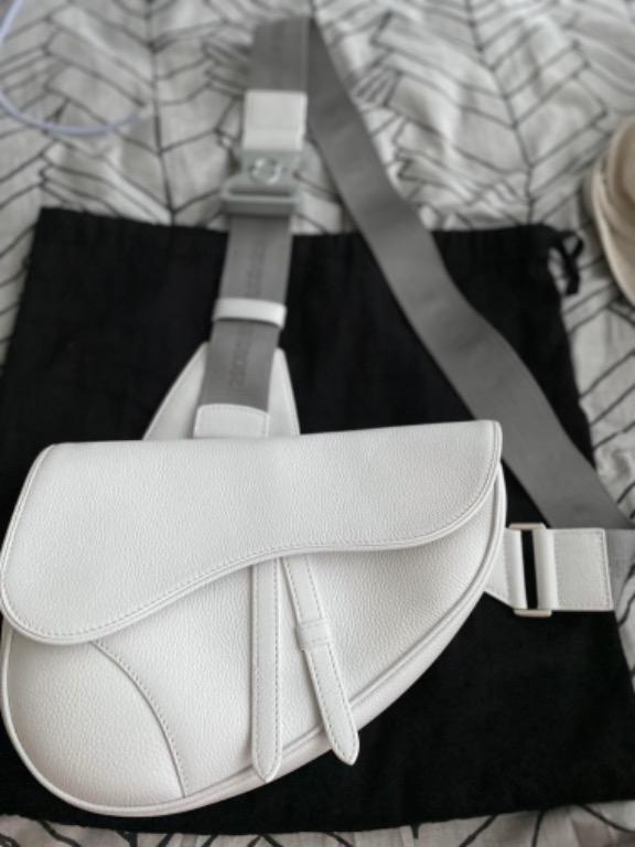 White saddle bag hotsell